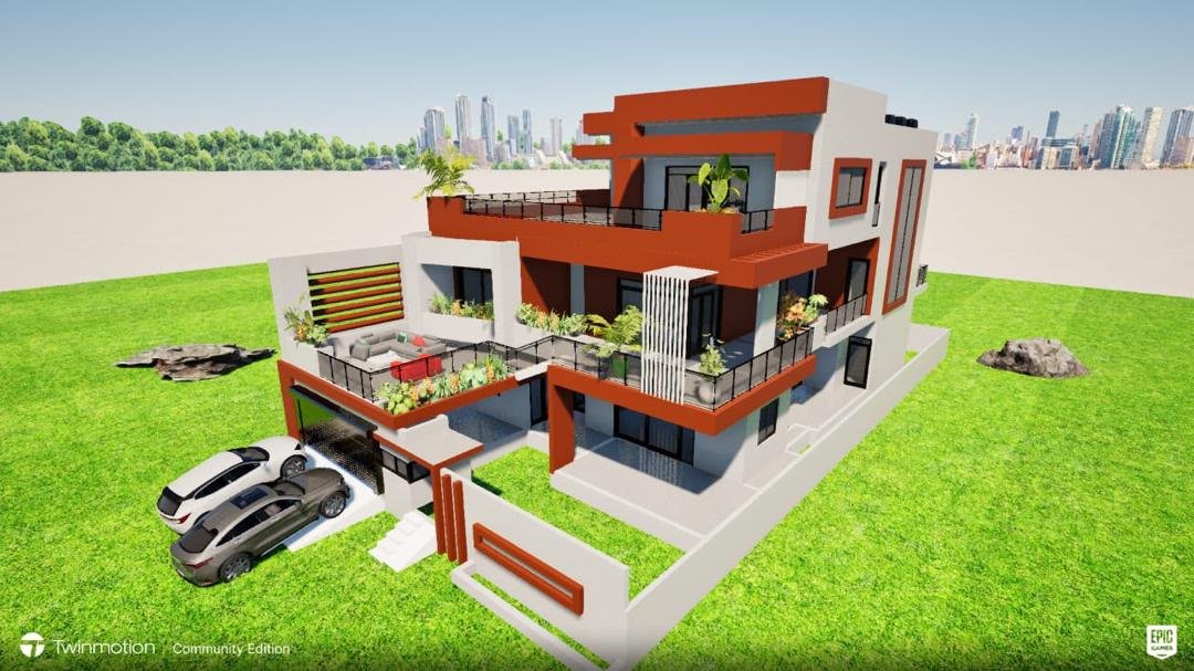 Visualisation 3D d’une grande résidence